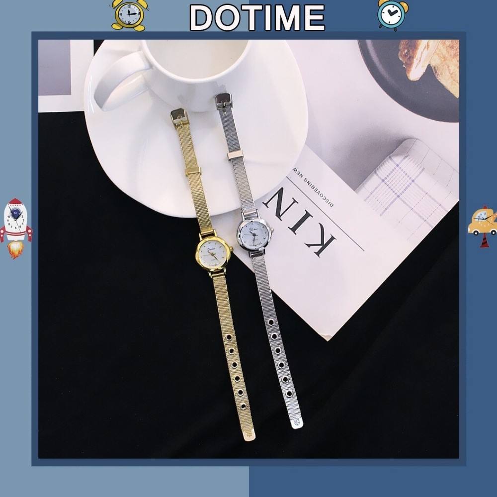 Đồng hồ nữ Dotime đeo tay thời trang Quazt cao cấp cực đẹp ZO64