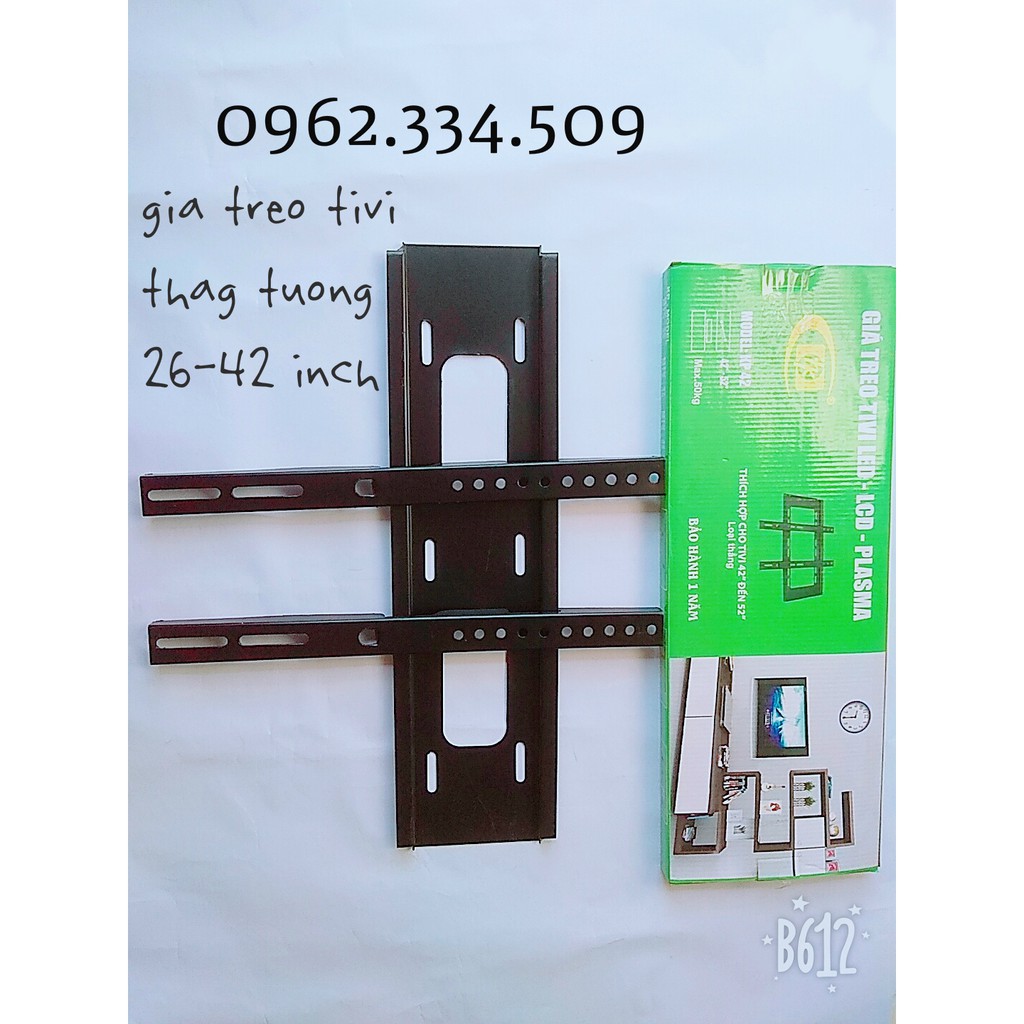 Giá treo tivi thẳng tường 40-60 inch hàng dày đẹp