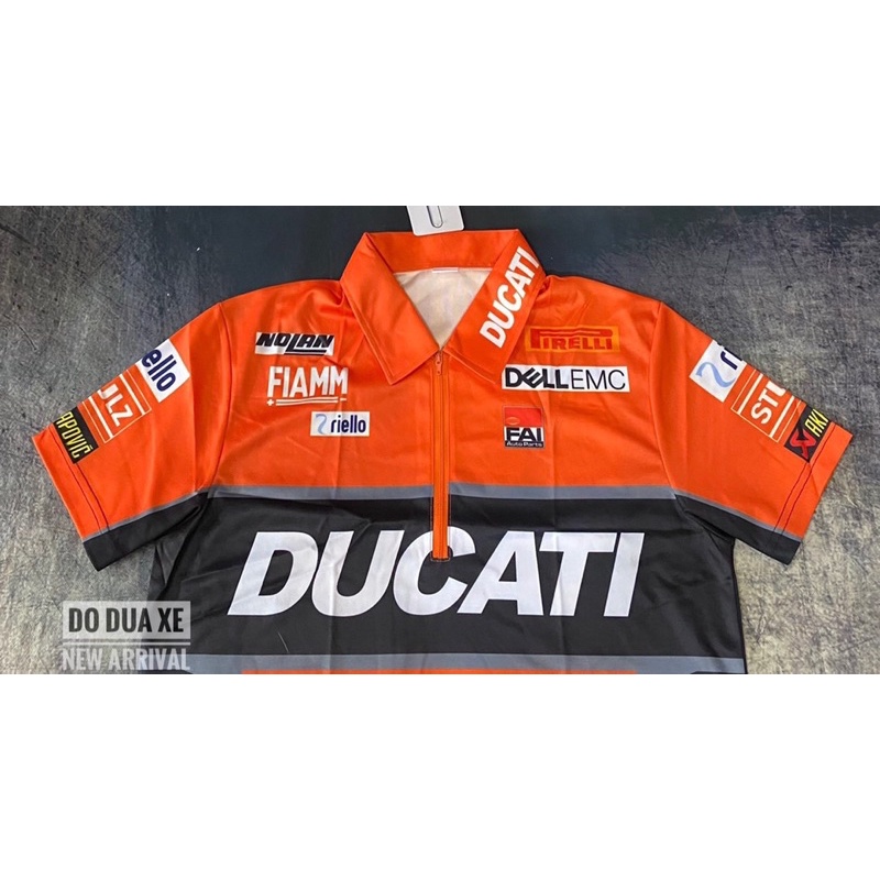 Áo thun đua xe polo Moto GP_Ducati