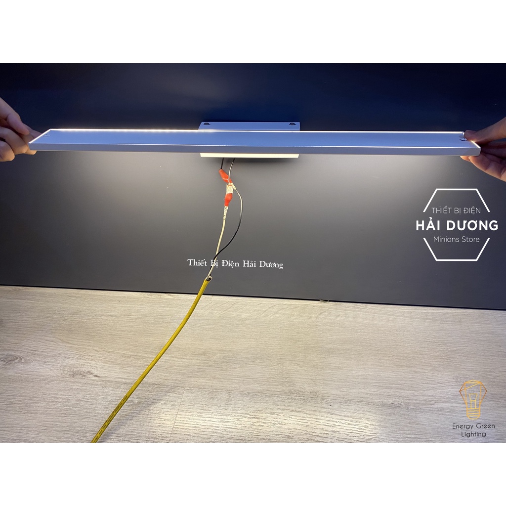 Đèn soi tranh - Đèn rọi gương Led Model A60 88cm Ánh Sáng Vàng - Có video thực tế