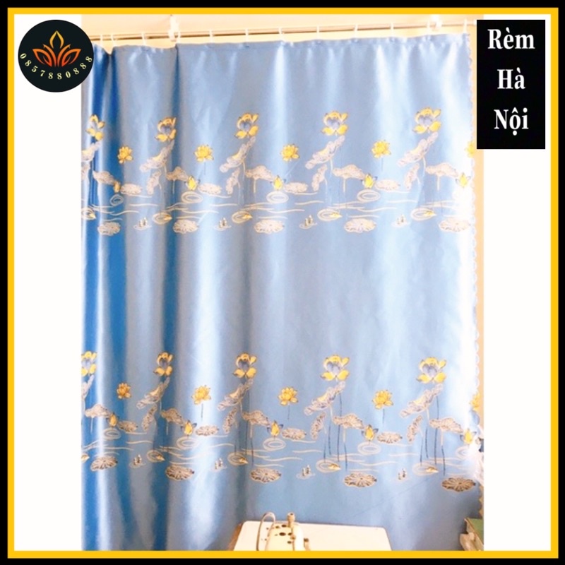 Vải làm rèm cửa, vải họa tiết cao cấp