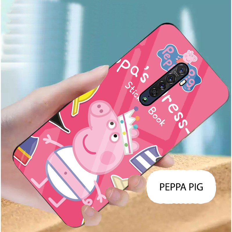 Ốp OPPO RENO 2F mặt kính gương bóng