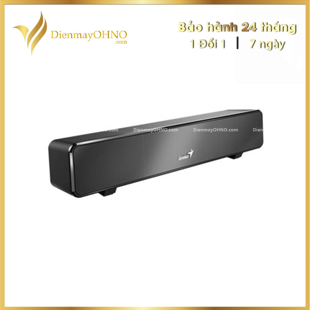 Loa Máy Tính Mini GENIUS Soundbar 100 USB Chính Hãng Loa PC Máy Vi Tính Để Bàn Nghe Nhạc Laptop Mini - Điện Máy OHNO