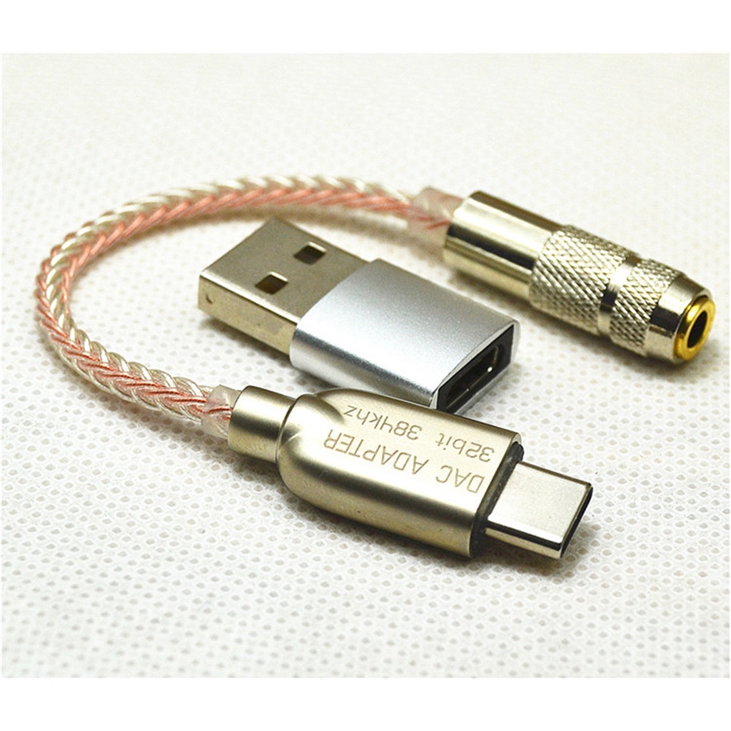 Jack chuyển Type C ra 3.5 (có chip DAC ) giải mã âm thanh 32 bit siêu hay có mic
