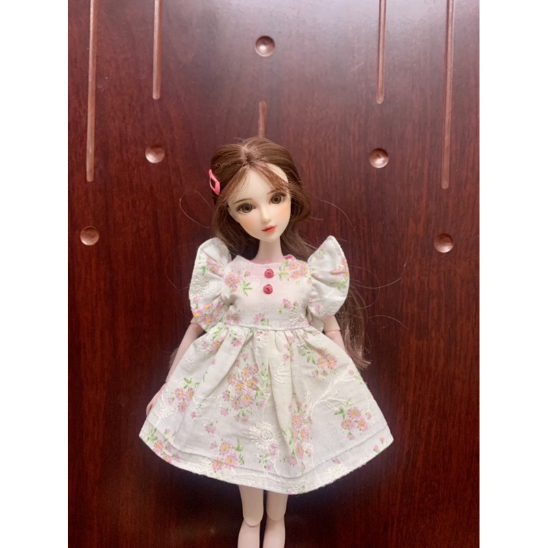 Váy đầm tay bèo hoa nhí size xinyi,blythe,ob,barbie