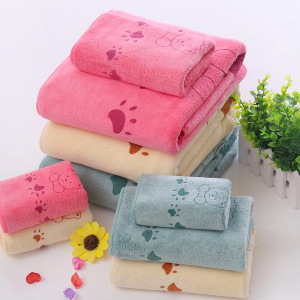 BỘ KHĂN TẮM SET 3 CÁI