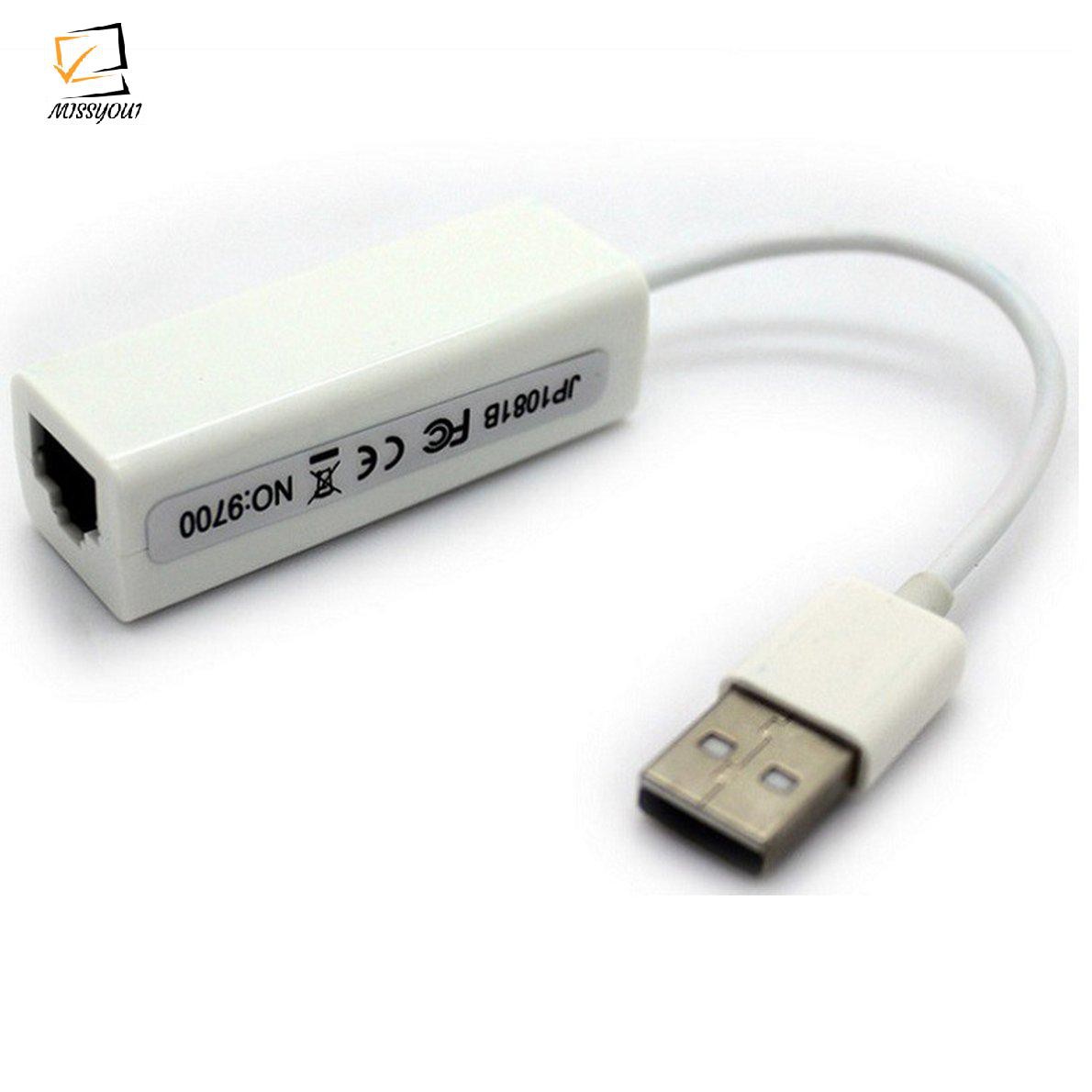 Usb 2.0 Ethernet 10 / 100mbps Chuyển Đổi Sang Rj45