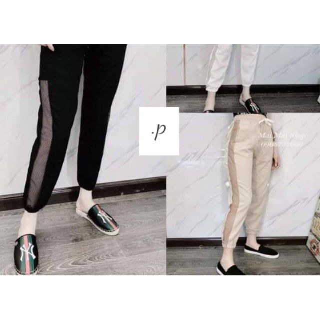 quần kaki lưới hông _DPR