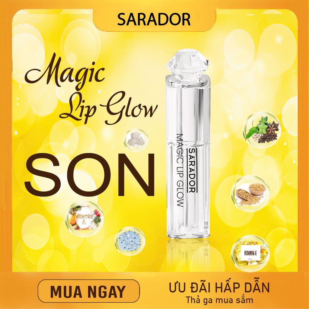 Son Thần Dưỡng Làm Hồng Sắc Tố Giảm Thâm Xỉn Môi Sarador