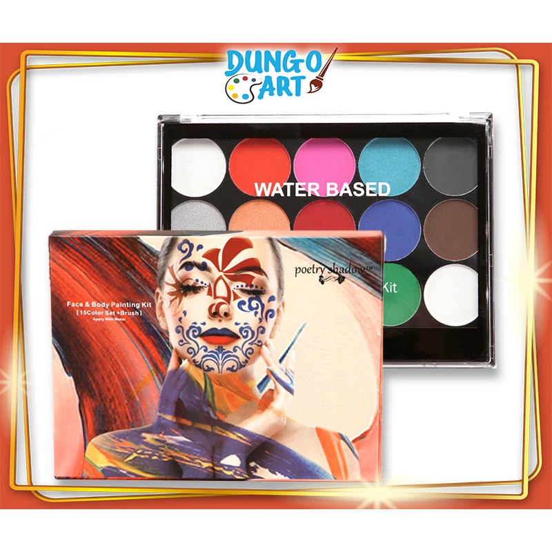 Phấn Vẽ Hóa Trang 12/15 Màu  – Body Painting Hàng Cao Cấp