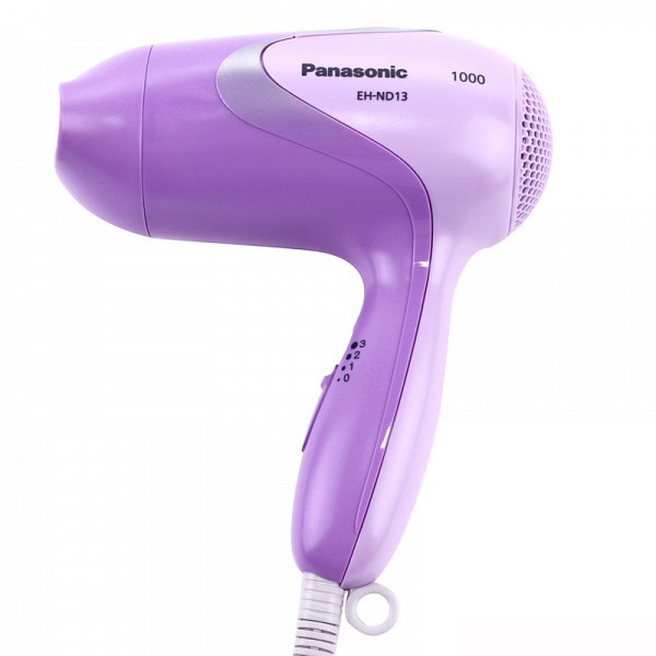 Máy sấy tóc Panasonic EH-ND13-V645 (Tím) - Công suất 1000w mạnh mẽ - 3 tốc độ sấy - Bảo hành 1 năm