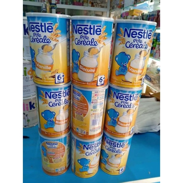 Bột pha sữa Nestle Pháp nhiều vị