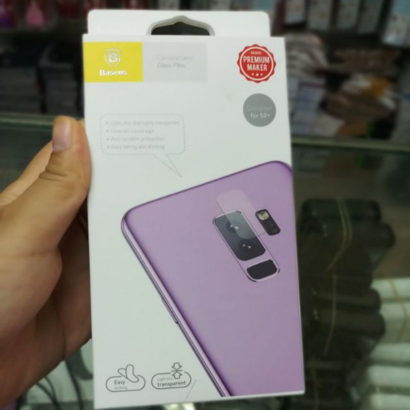 miếng dán camera samsung S9 / S9 plus hiệu baseus