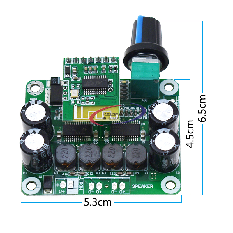 Bảng Mạch Khuếch Đại Công Suất Kỹ Thuật Số Tpa3110 PBTL 5.0 8-26V 30W+30W Chuyên Dụng Cho Loa USB 2x15W