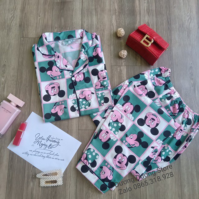 [XẢ KHO] Bộ Pijama Kate Thái Tay Cộc Quần Dài, Tay Dài Quần Dài | BigBuy360 - bigbuy360.vn