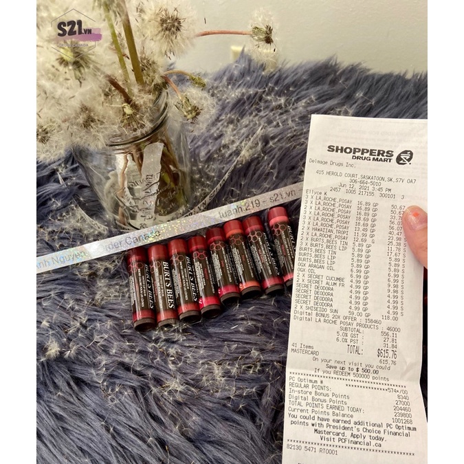 Son Dưỡng Có Màu Burt's Bees Tinted Lip Balm Màu