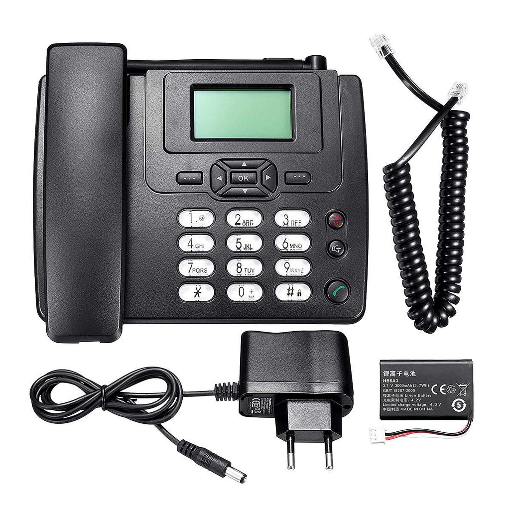 Điện thoại bàn cố định không dây lắp các loại SIM (Viettel, Vinaphone, Mobifone...)