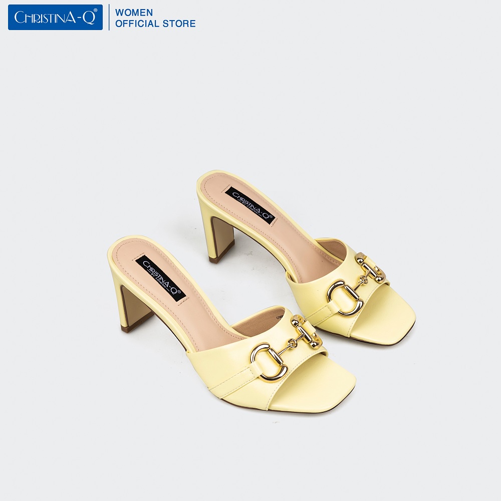 Guốc Nữ Gót Trụ ChristinA-Q GUN080