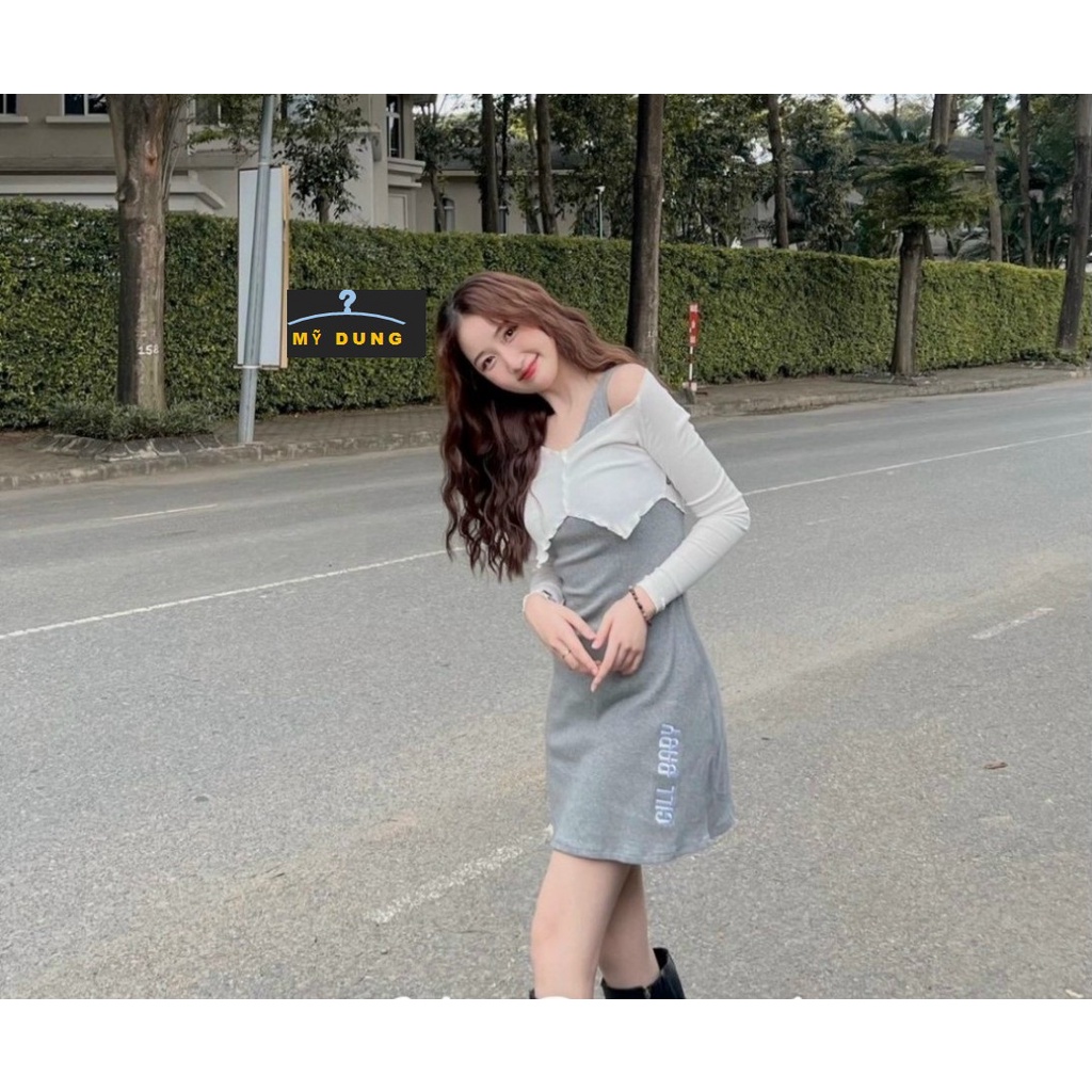 SÉT ĐẦM BODY 1 VAI+ ÁO KHOÁC TRỄ VAI CÁ TÍNH Sét màu siu tây ạ, tôn dáng bao đẹp lun nè, màu cưng xỉu lun đó ạ.