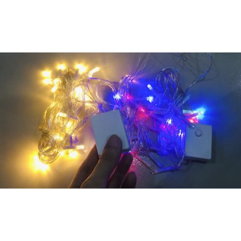 Dây Đèn Led Xài Điện Bóng Đèn Đom Đóm Fairy Light Trang Trí Tiệc Giá Rẻ