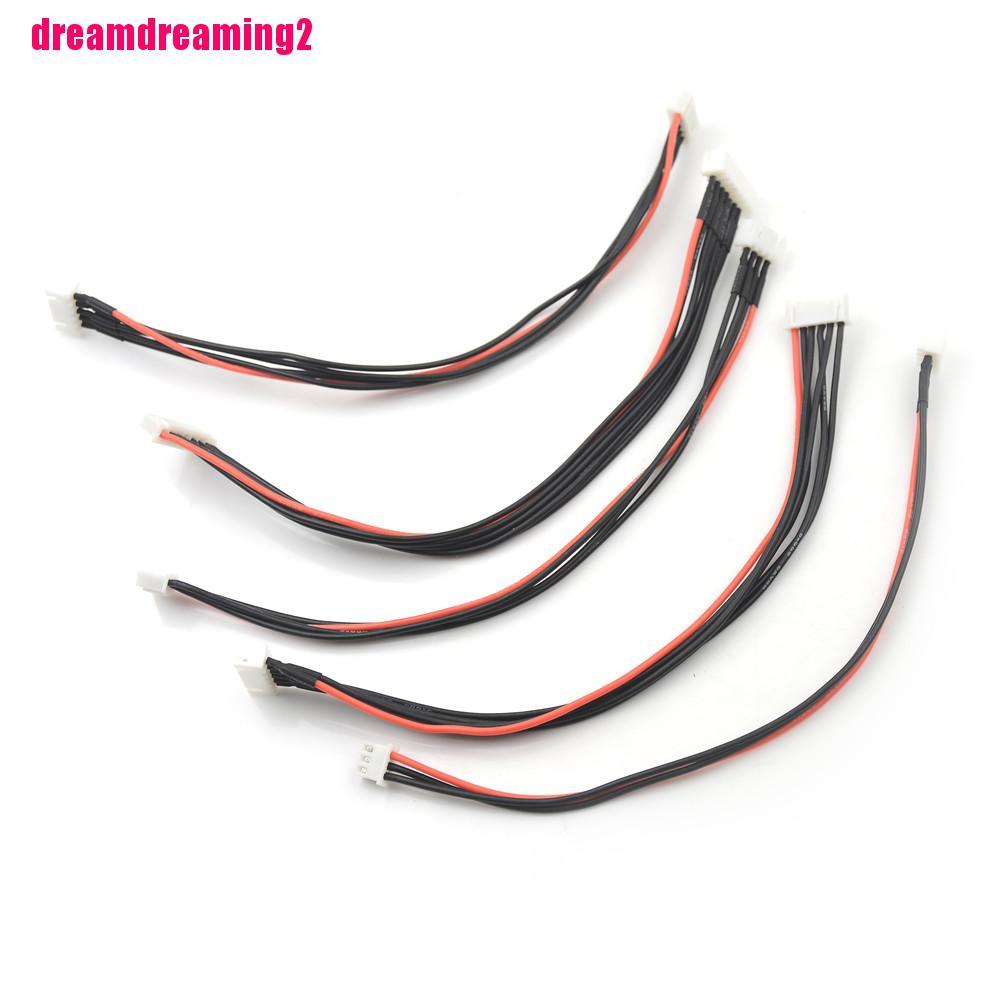 2S 3S 4S 5S 6S 1P RC lipo battery balance charger plug Cable 22 AWG Silicon Wire