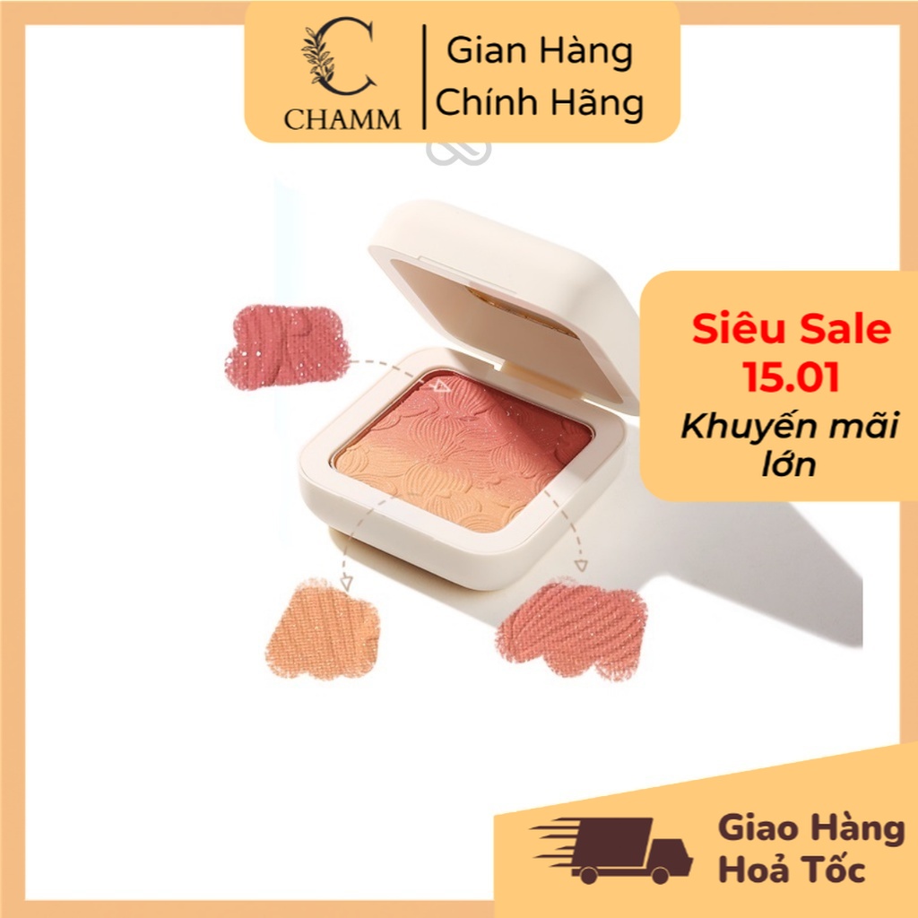 [ GOGO TALES ] Phấn Má Hồng GOGOTALES Sweet Mist GT203 nhỏ gọn tiện lợi, chính hãng nội địa trung Chamm Store