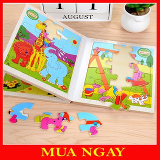 Sách ghép hình thông minh cho bé, sách ghép hình cho bé sg11