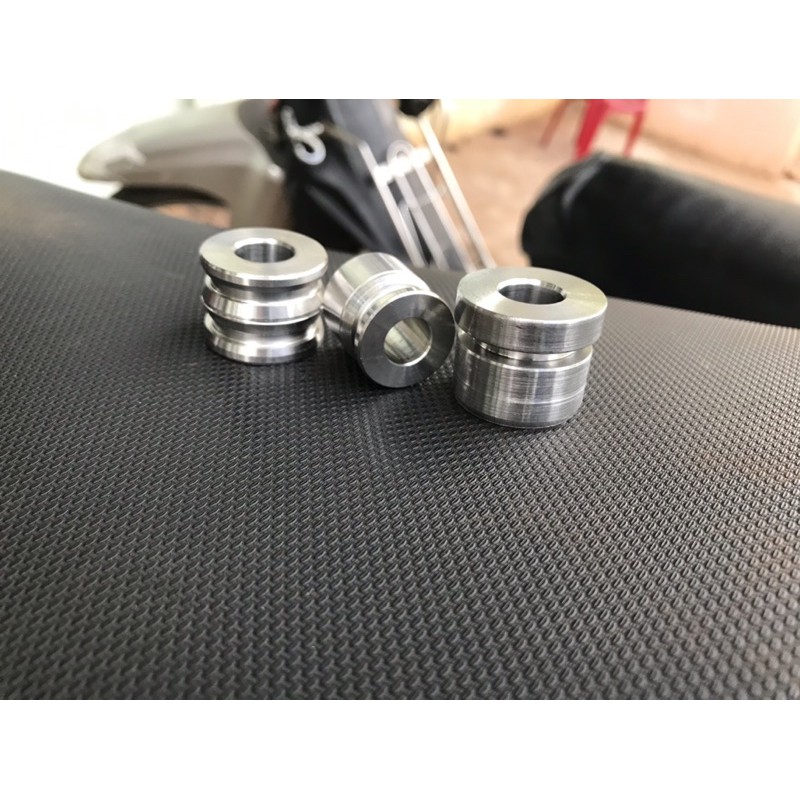 Bộ 3 cục canh bánh trước sau inox cho ex 2006 đến 2010 chống rĩ sét