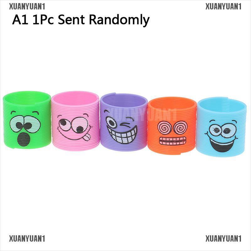 1 Vòng Lò Xo Bằng Nhựa Đồ Chơi Phát Triển Trí Tuệ Cho Bé [xuanyuan1]