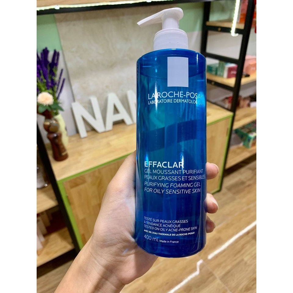 SỮA RỬA MẶT CHO DAMỤN #LA_ROCHE-POSAY EFFACLAR #400ml