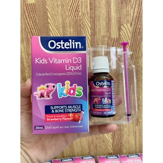 Vitamin D3 Ostelin Úc cho bé từ sơ sinh