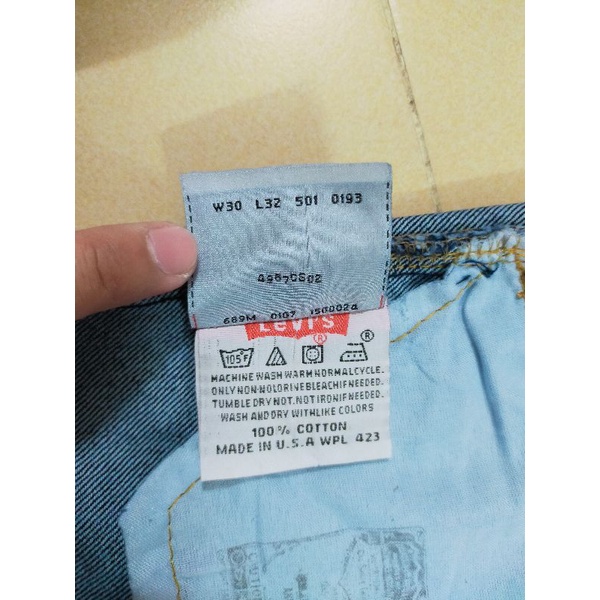 Quần Jean LV 501 USA Chính Hãng