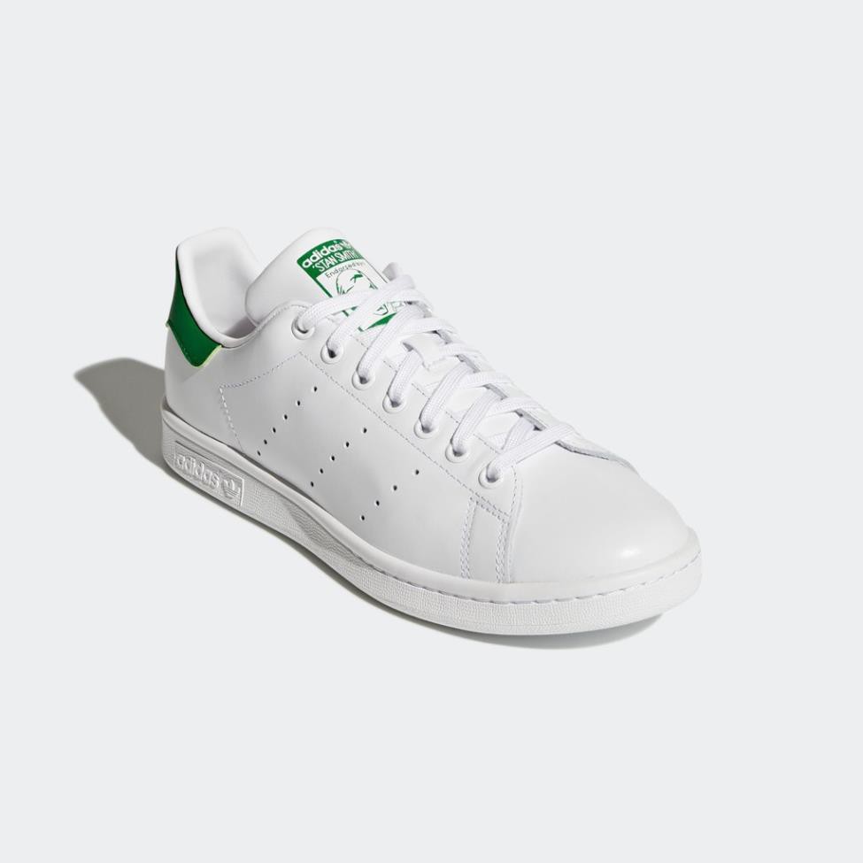 [Hạ Giá] Giày Sneaker Thời Trang Nam Nữ Adidas Stan Smith Trắng Xanh M20324 - Hàng Chính Hãng - Bounty Sneakers