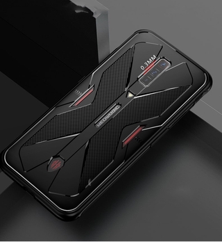 Zte nubia Red Magic 6 Pro Red Magic 5g 5s Red Magic 3 3s Vỏ bảo vệ chống sốc TPU mềm Vỏ điện thoại tản nhiệt Hỗ trợ tay cầm chơi game
