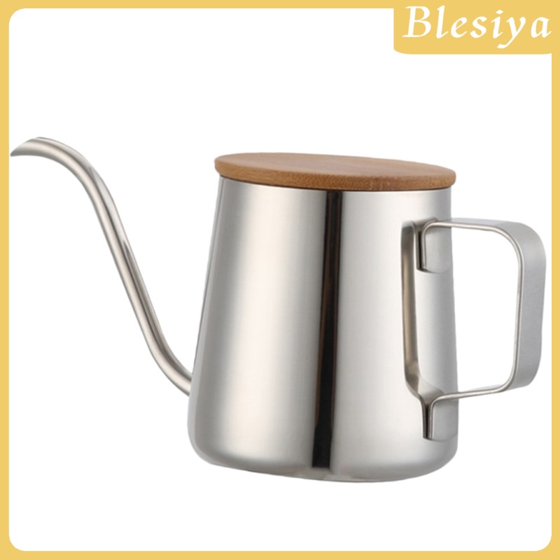 Ấm Pha Trà / Cà Phê Cổ Ngỗng Bằng Thép Không Gỉ 250ml
