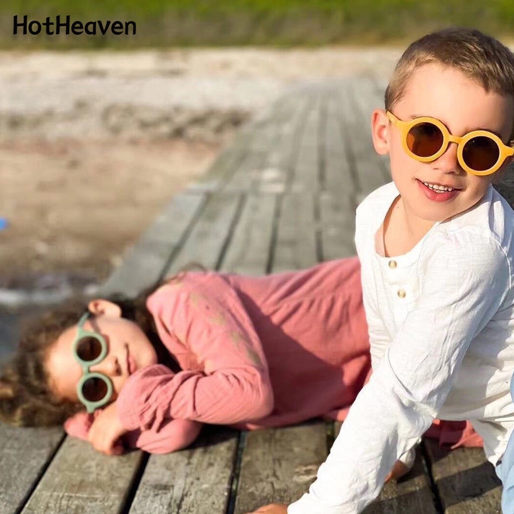Kính Mát Tròn Chống Tia UV Bảo Vệ Mắt 10 Màu Sắc Thời Trang