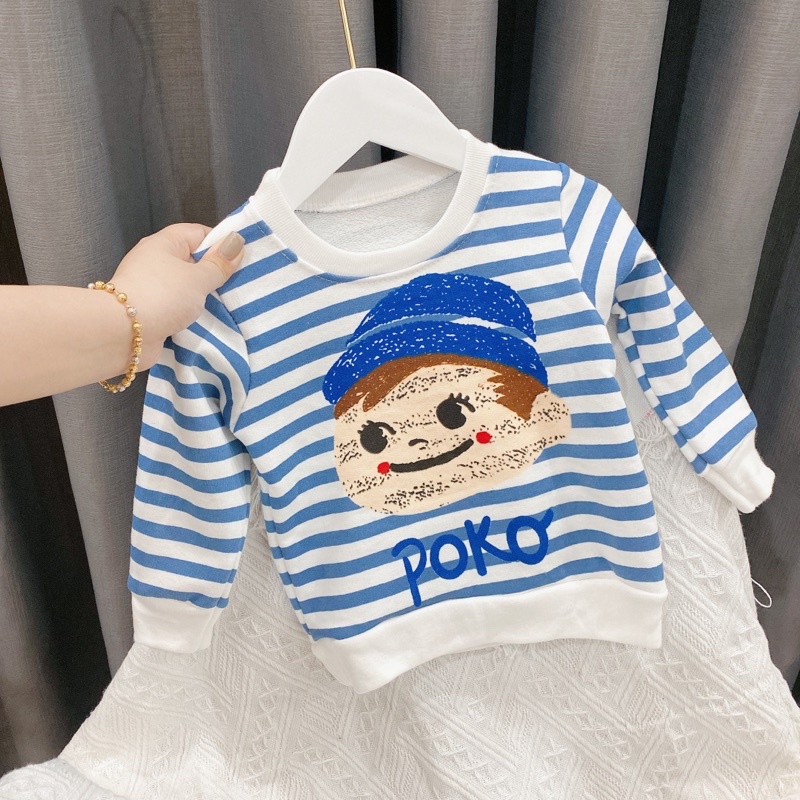 ÁO NỈ PEKO &amp; POKO DỄ THƯƠNG CHO BÉ TRAI BÉ GÁI