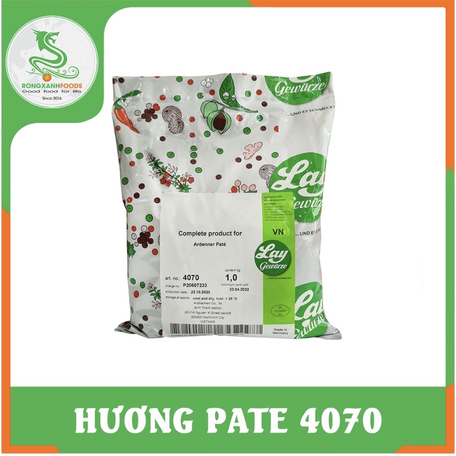 HƯƠNG PATE 4070 100G - RỒNG XANH FOODS