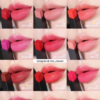 son ysl slim sheer 108 và 112