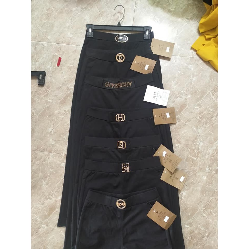 Quần legging nữ chất liệu umi nâng mông và túi sau size M L XL 2XL | BigBuy360 - bigbuy360.vn