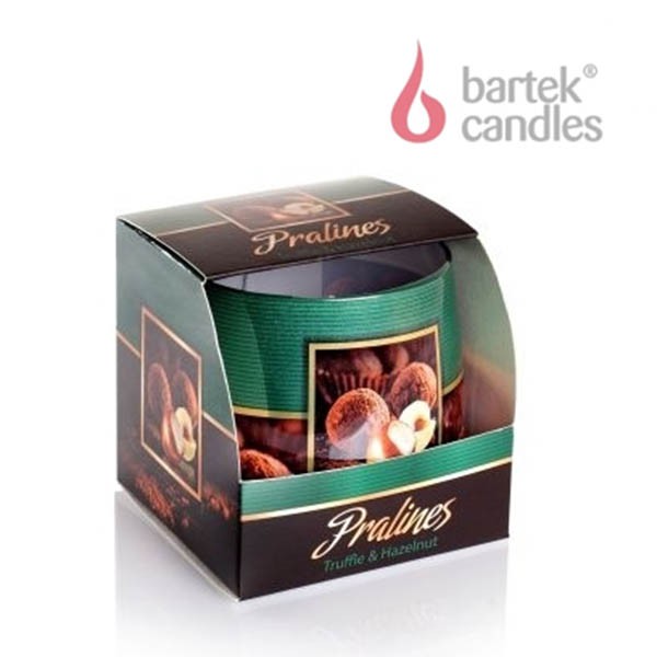 Ly nến thơm Bartek Candles BAT0563 Pralines 100g (Hương hạnh nhân)