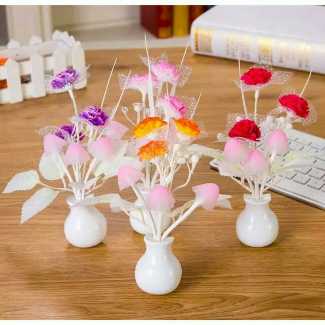 [HOT] ĐÈN NGỦ CẢM ỨNG TỰ ĐỘNG SÁNG VÀ ĐỔI MÀU NẤM HOA HỒNG | BigBuy360 - bigbuy360.vn