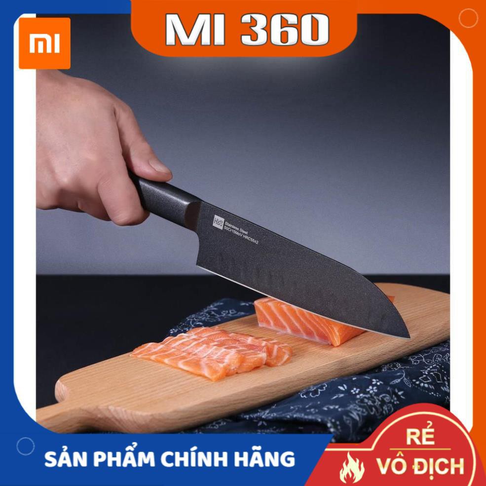 Bộ Dao Bằng Thép Không Gỉ Xiaomi HuoHou HU0015✅ Phủ Chống Dính Siêu Sắc Bén✅ Hàng Chính Hãng