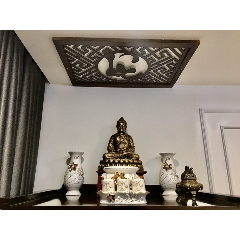 Tượng Phật Thích Ca bằng đồng - cao 30cm