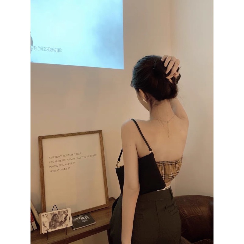 Áo ống croptop cúp ngực Ulzzang