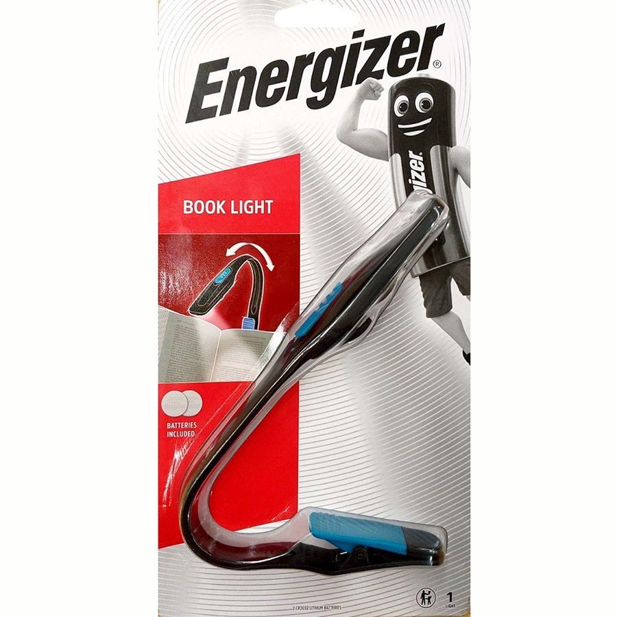 Đèn Đọc Sách Di Động Ban Đêm Energizer (Sử dụng 2 pin đồng tiền 2032) (Đã có sẵn pin) Chính Hãng