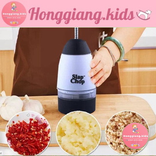 Dụng cụ băm hành tỏi Slap chop 💖Freeship💖 Máy xay hành tỏi cầm tay tiện lợi cho gia đình
