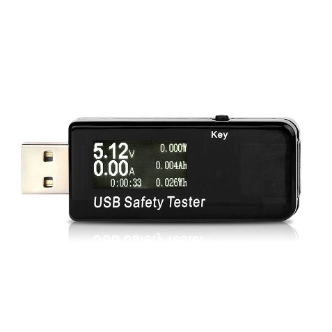USB Safety Tester đo điện áp, dòng sạc cho điện thoại
