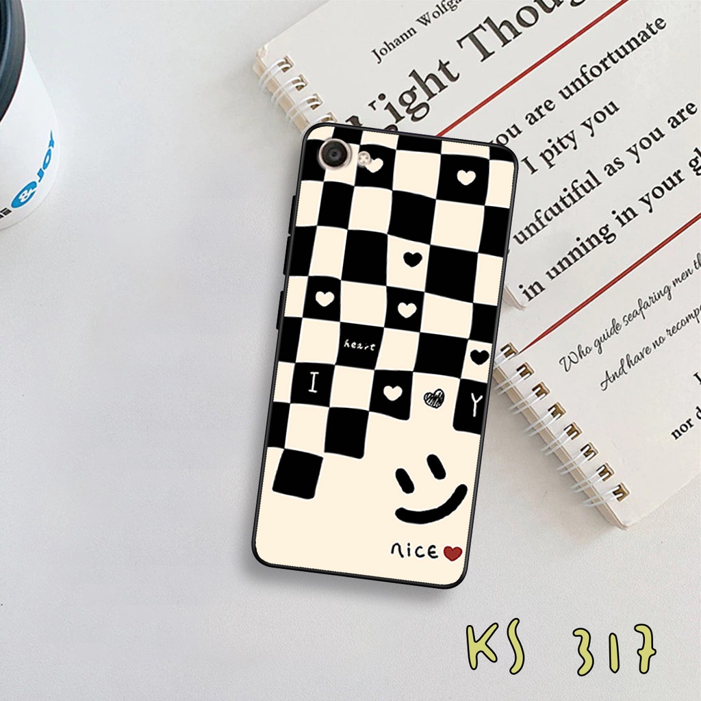Ốp lưng Vivo Y66 - Vivo Y67 - Vivo Y75 - Ốp in hình họa tiết caro bền, đẹp
