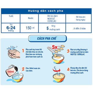 Bột Ăn Dặm Nestle Cerelac đủ vị (200g)
